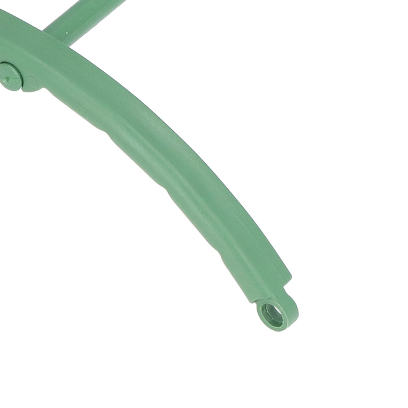 12 Sets Plant Support Stakes with Half Round Support Ring Plastic Garden Tool for Flower Pot Vegetable V1294-YM0523-3111220057311