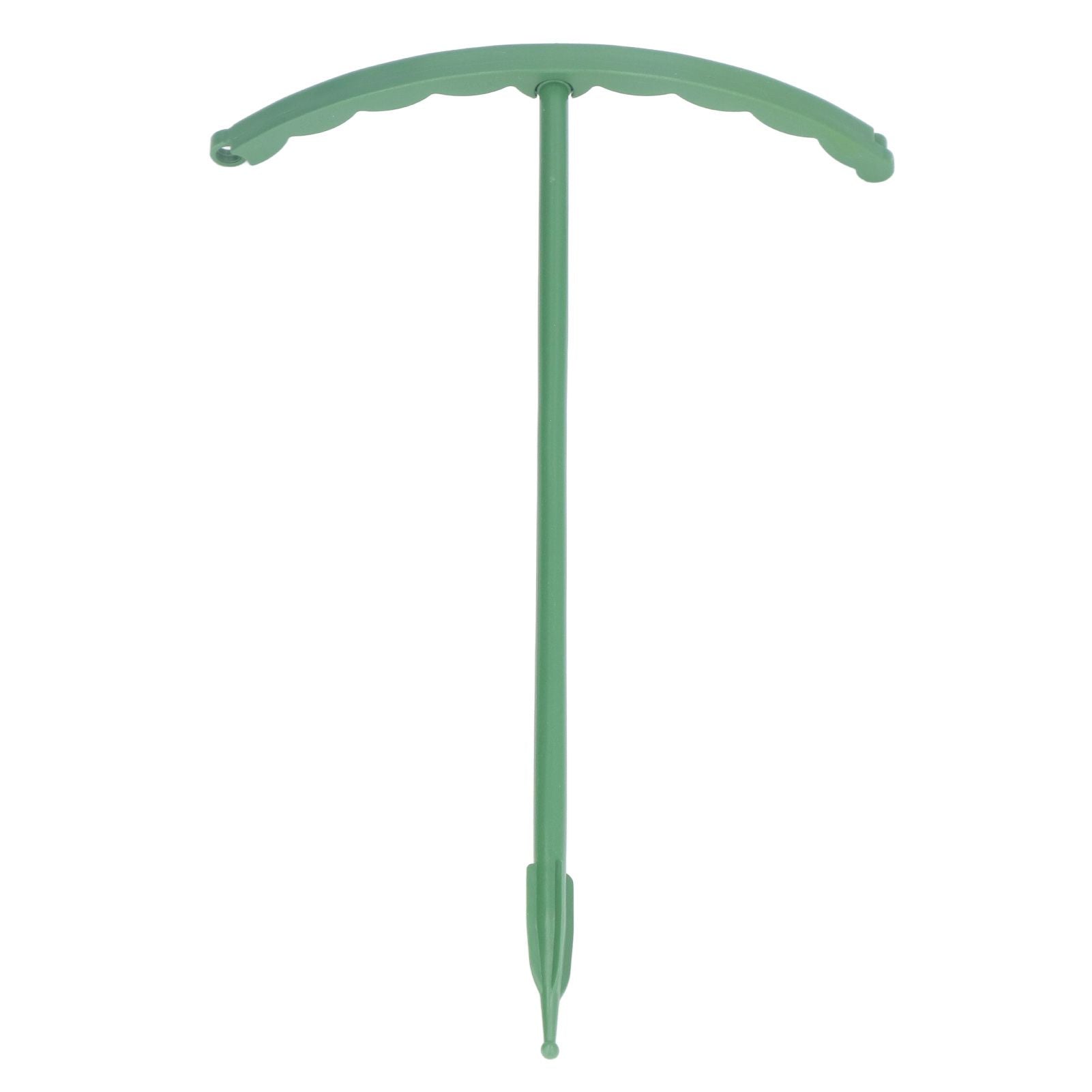 12 Sets Plant Support Stakes with Half Round Support Ring Plastic Garden Tool for Flower Pot Vegetable V1294-YM0523-3111220057311
