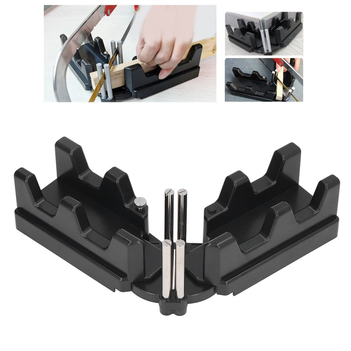 Mitre Measuring Cutting Tool Mitre Angle Tool Template Instrument Home Supplies 2 in 1 V1294-YM0523-3111220059711