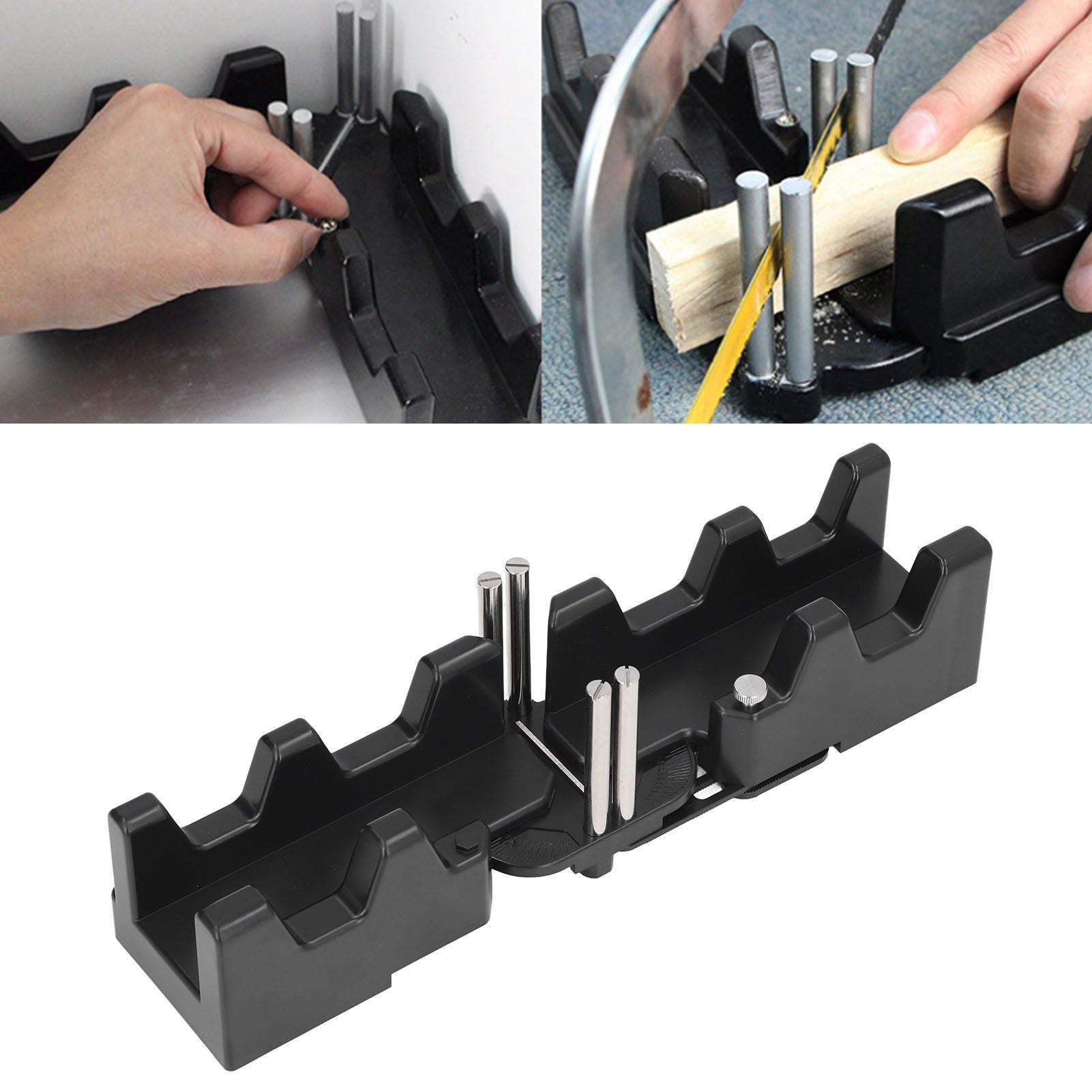 Mitre Measuring Cutting Tool Mitre Angle Tool Template Instrument Home Supplies 2 in 1 V1294-YM0523-3111220059711