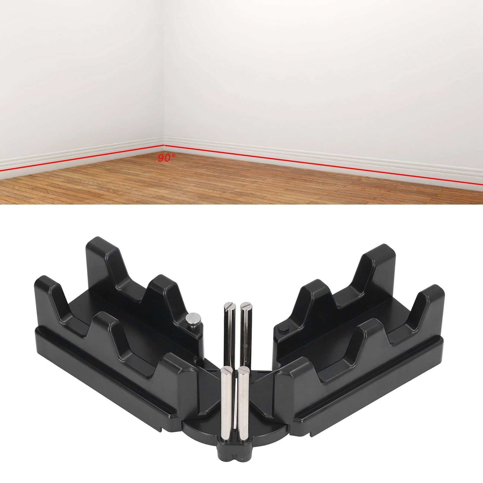 Mitre Measuring Cutting Tool Mitre Angle Tool Template Instrument Home Supplies 2 in 1 V1294-YM0523-3111220059711