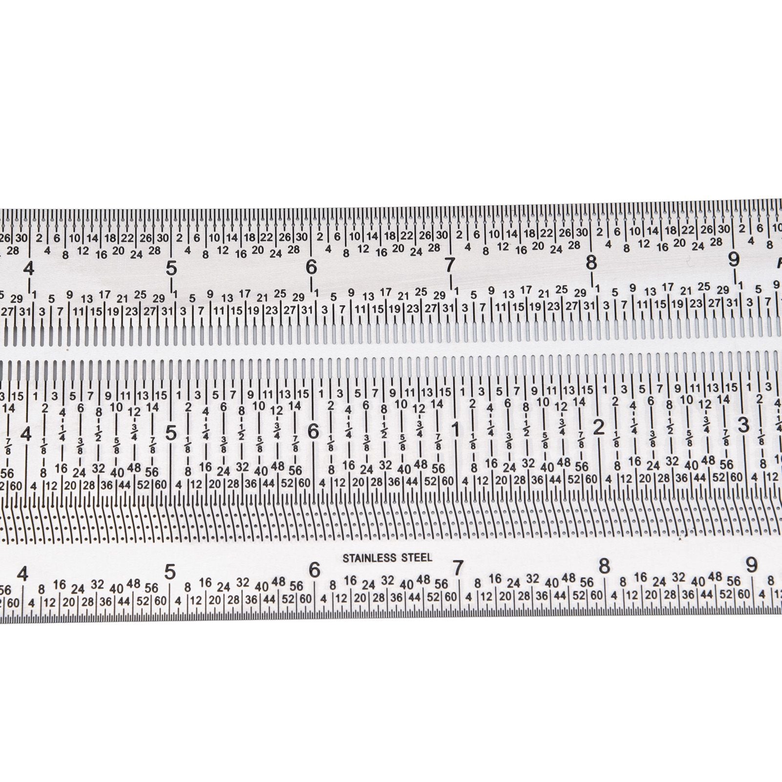 T Rule Stainless Steel Silver Scribing Ruler Woodworking Measuring Tool Positioning Gauge 12in V1294-YM0523-3111220060913