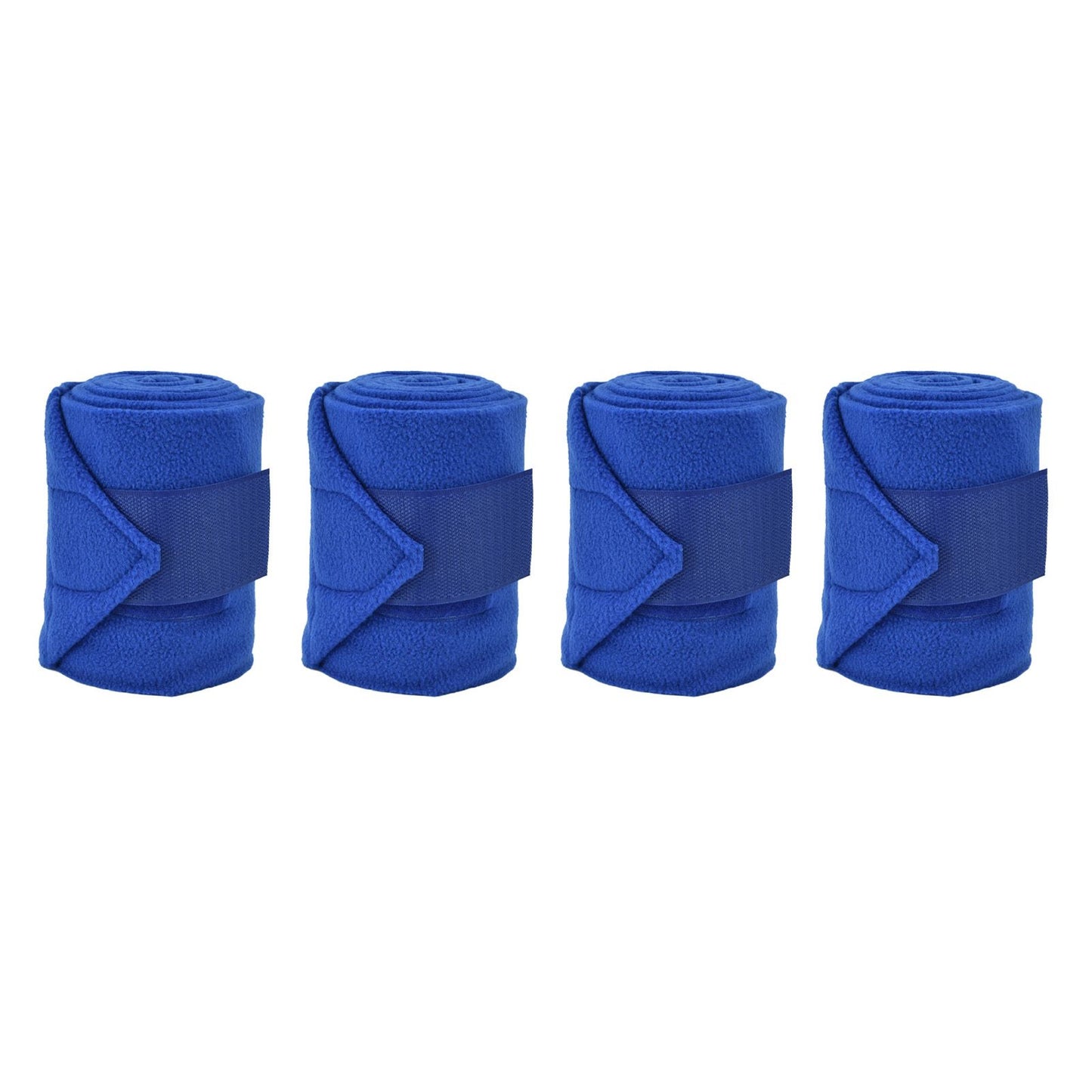 4Pcs Horse Leg Warp Hoop and Loop Fastener Guard Soft Polyester Set Kit for Dog Cow Cat Blue V1294-YM0523-3111220061211