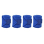 4Pcs Horse Leg Warp Hoop and Loop Fastener Guard Soft Polyester Set Kit for Dog Cow Cat Blue V1294-YM0523-3111220061211