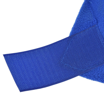 4Pcs Horse Leg Warp Hoop and Loop Fastener Guard Soft Polyester Set Kit for Dog Cow Cat Blue V1294-YM0523-3111220061211