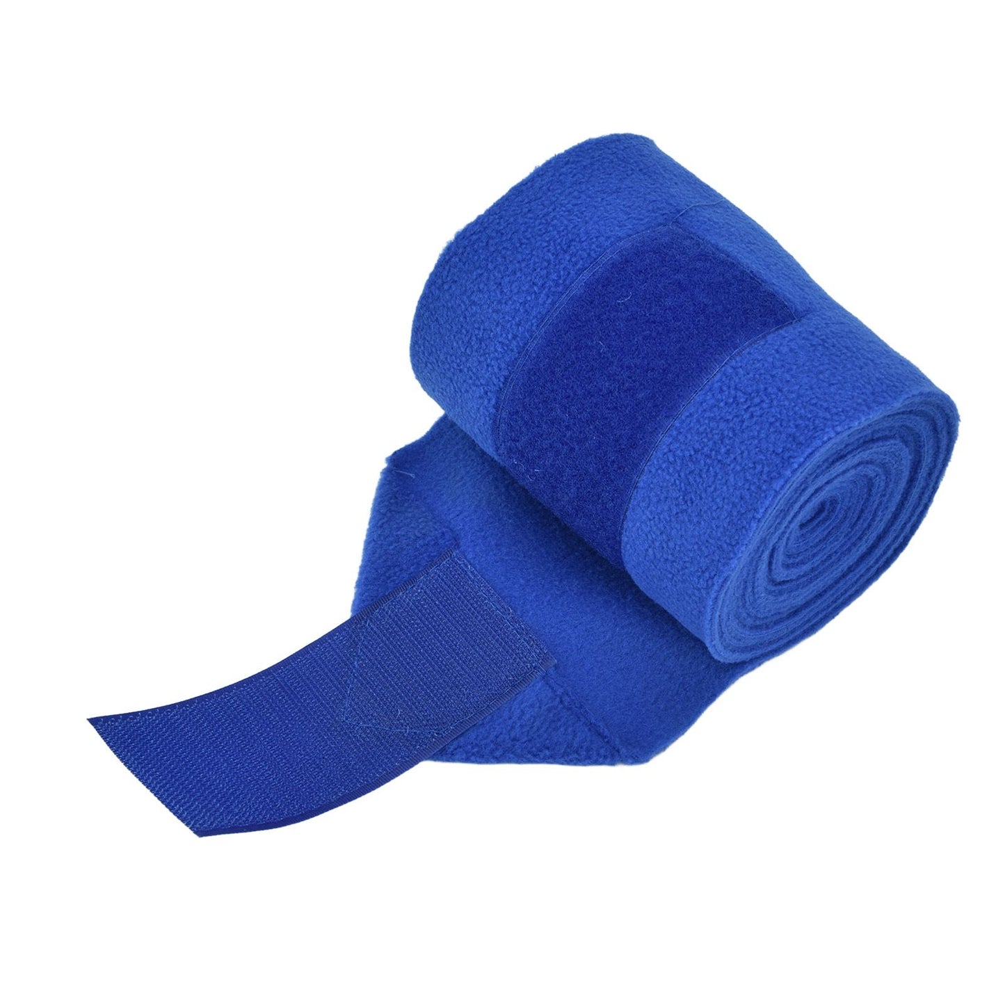 4Pcs Horse Leg Warp Hoop and Loop Fastener Guard Soft Polyester Set Kit for Dog Cow Cat Blue V1294-YM0523-3111220061211