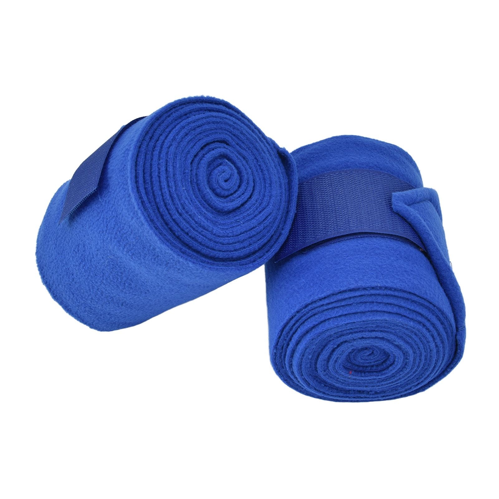 4Pcs Horse Leg Warp Hoop and Loop Fastener Guard Soft Polyester Set Kit for Dog Cow Cat Blue V1294-YM0523-3111220061211