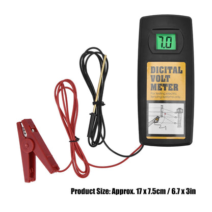 Electric Fence Voltage Meter 9.9KV LCD Digital Display Voltage Tester with Backlight 200-9900V V1294-YM0523-3111220061611