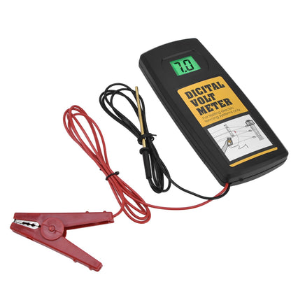 Electric Fence Voltage Meter 9.9KV LCD Digital Display Voltage Tester with Backlight 200-9900V V1294-YM0523-3111220061611