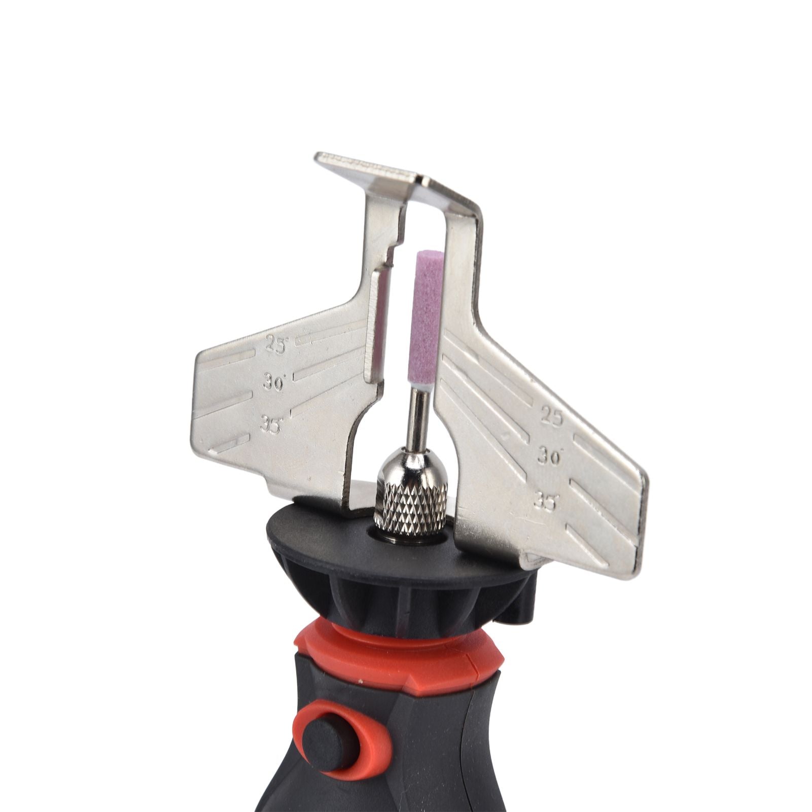 DC3.6V Cordless Saw Sharpener Kit Handheld Chainsaw Sharpening Kit Red Chain Saw Sharpen Tool Set V1294-YM0523-3111220062211