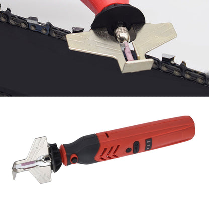 DC3.6V Cordless Saw Sharpener Kit Handheld Chainsaw Sharpening Kit Red Chain Saw Sharpen Tool Set V1294-YM0523-3111220062211