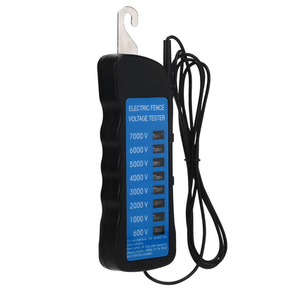Electric Fence Tester Multi Light Voltage Detection Portable for Farm Supply Fencing ABS 7000V V1294-YM0523-3111220063011