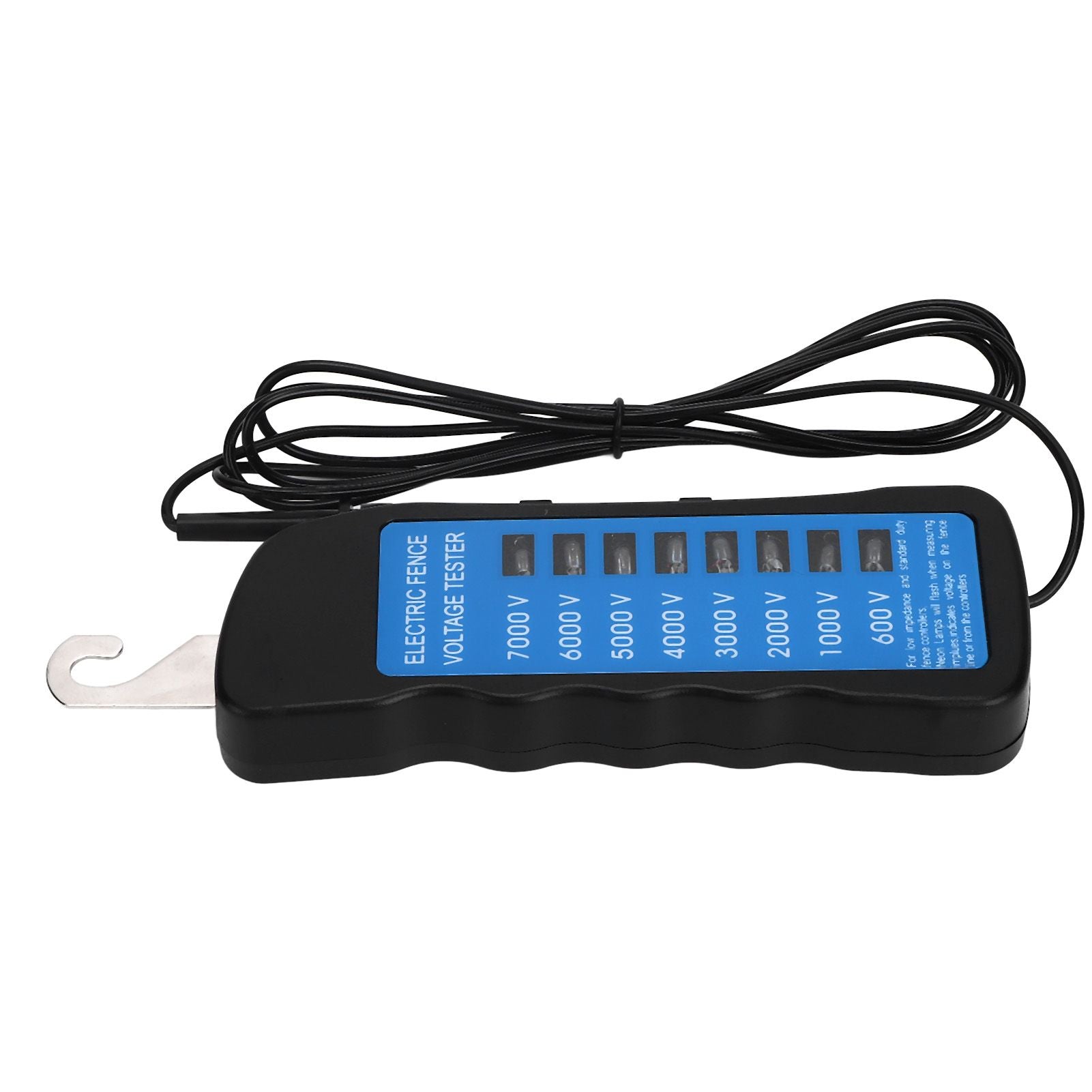 Electric Fence Tester Multi Light Voltage Detection Portable for Farm Supply Fencing ABS 7000V V1294-YM0523-3111220063011