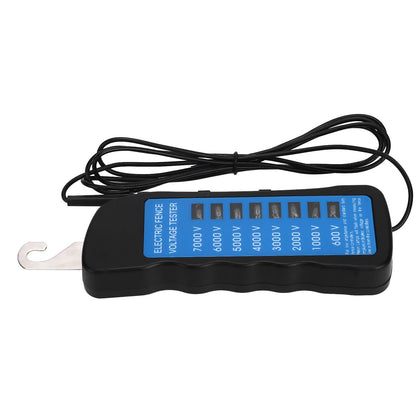 Electric Fence Tester Multi Light Voltage Detection Portable for Farm Supply Fencing ABS 7000V V1294-YM0523-3111220063011