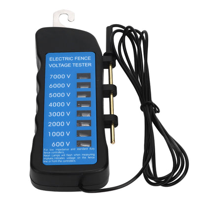 Electric Fence Tester Multi Light Voltage Detection Portable for Farm Supply Fencing ABS 7000V V1294-YM0523-3111220063011