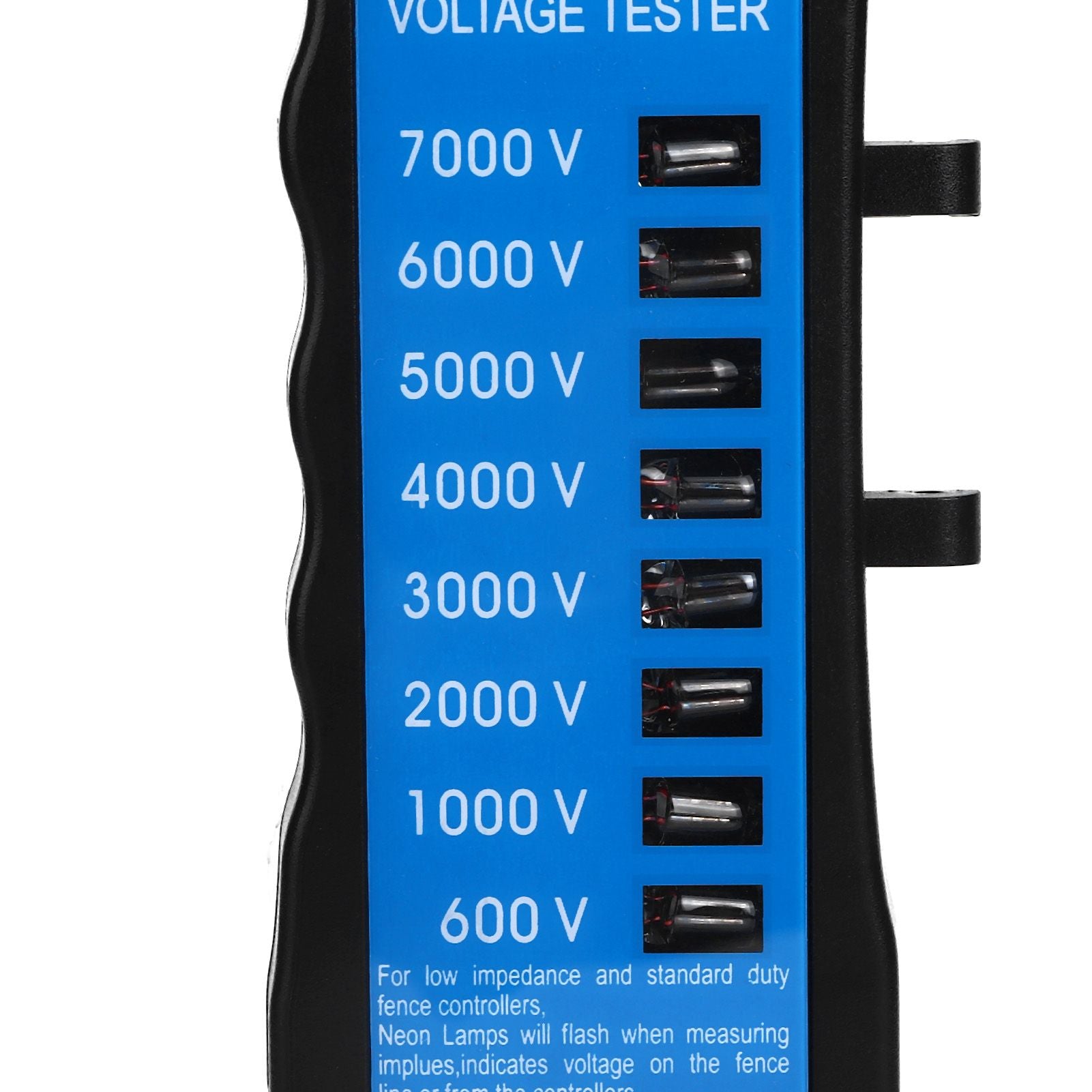 Electric Fence Tester Multi Light Voltage Detection Portable for Farm Supply Fencing ABS 7000V V1294-YM0523-3111220063011