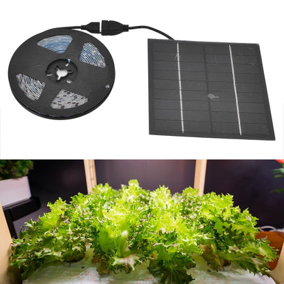 LED Grow Light Multifunction 5m/16.4ft Light String Plant Grow Flower Strip Lamp for Indoor Flower Seed V1294-YM0523-3111220063411