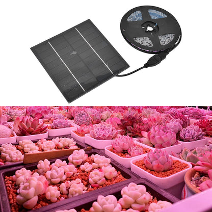 LED Grow Light Multifunction 5m/16.4ft Light String Plant Grow Flower Strip Lamp for Indoor Flower Seed V1294-YM0523-3111220063411
