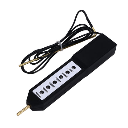 Electric Fence Tester Waterproof Voltage Meter 10KV Portable Tool with 6pcs Light for Farm V1294-YM0523-3111220064011
