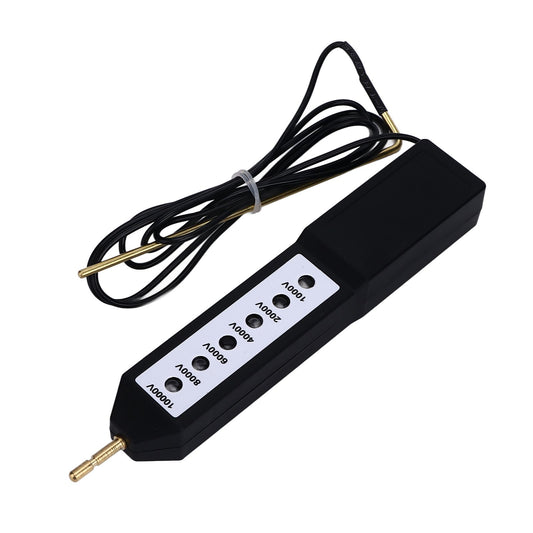 Electric Fence Tester Waterproof Voltage Meter 10KV Portable Tool with 6pcs Light for Farm V1294-YM0523-3111220064011