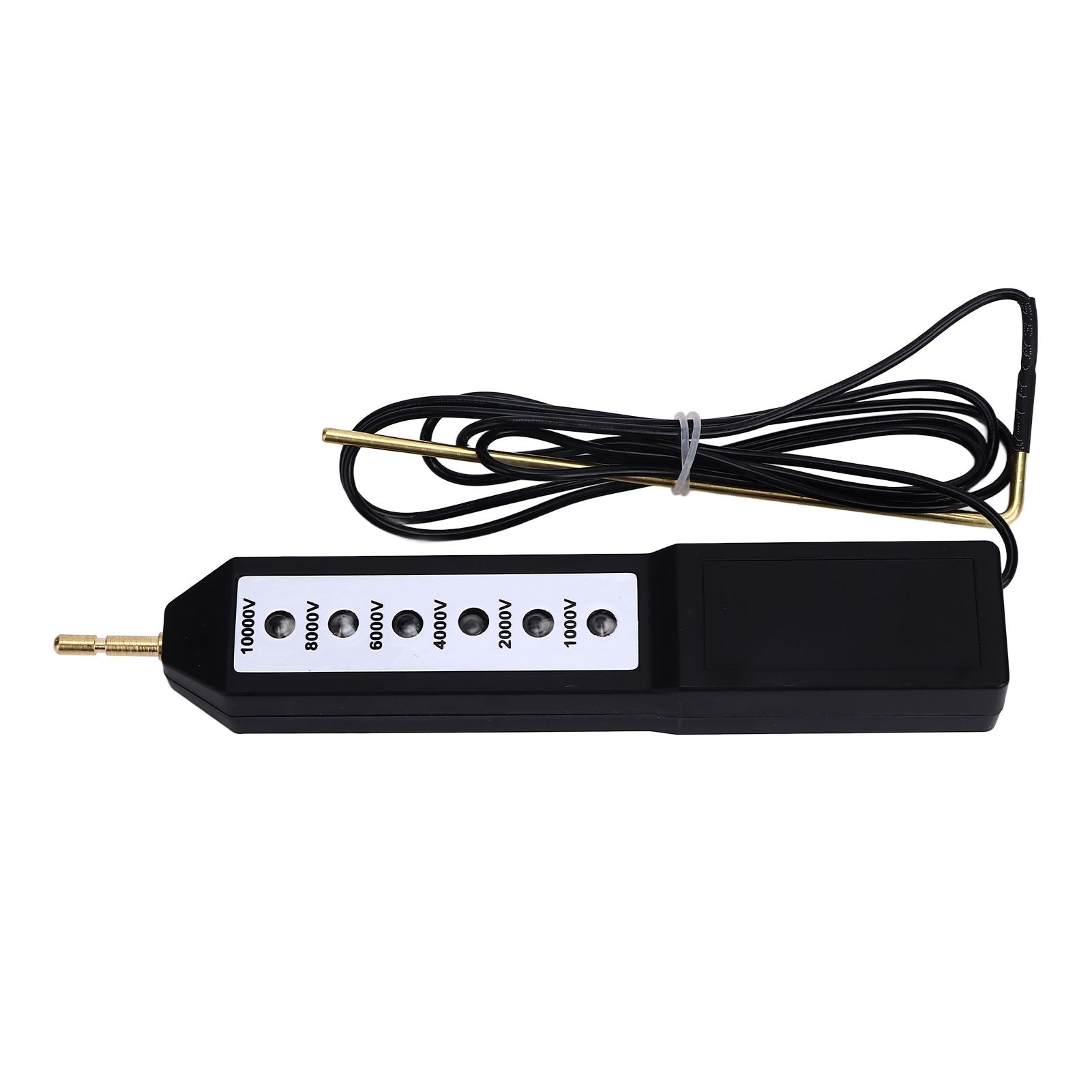 Electric Fence Tester Waterproof Voltage Meter 10KV Portable Tool with 6pcs Light for Farm V1294-YM0523-3111220064011