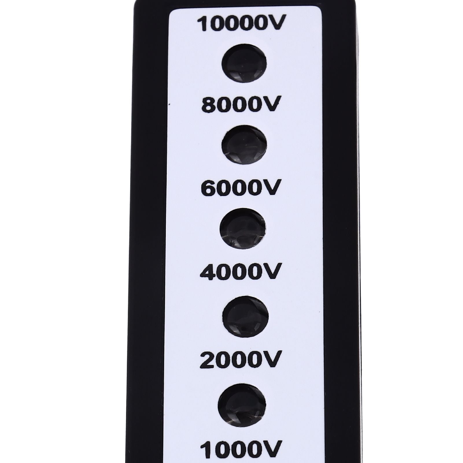 Electric Fence Tester Waterproof Voltage Meter 10KV Portable Tool with 6pcs Light for Farm V1294-YM0523-3111220064011