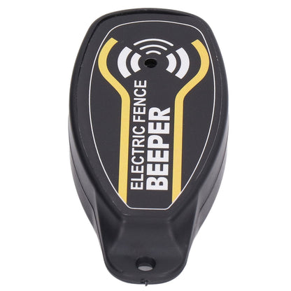 Electric Fence Beeper Portable Electric Fence Key Ring Beeper with On Off Button and Light V1294-YM0523-3111220064311