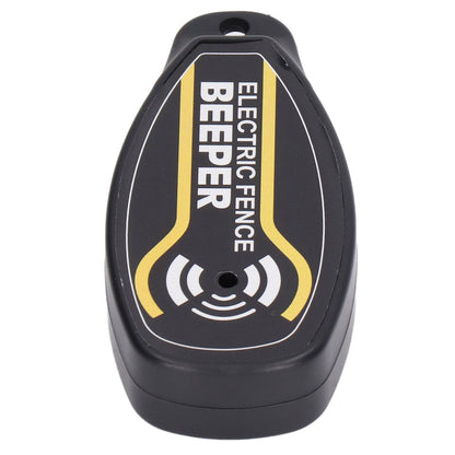 Electric Fence Beeper Portable Electric Fence Key Ring Beeper with On Off Button and Light V1294-YM0523-3111220064311