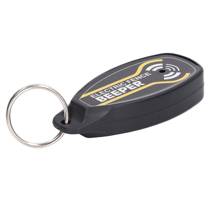 Electric Fence Beeper Portable Electric Fence Key Ring Beeper with On Off Button and Light V1294-YM0523-3111220064311