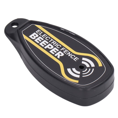 Electric Fence Beeper Portable Electric Fence Key Ring Beeper with On Off Button and Light V1294-YM0523-3111220064311
