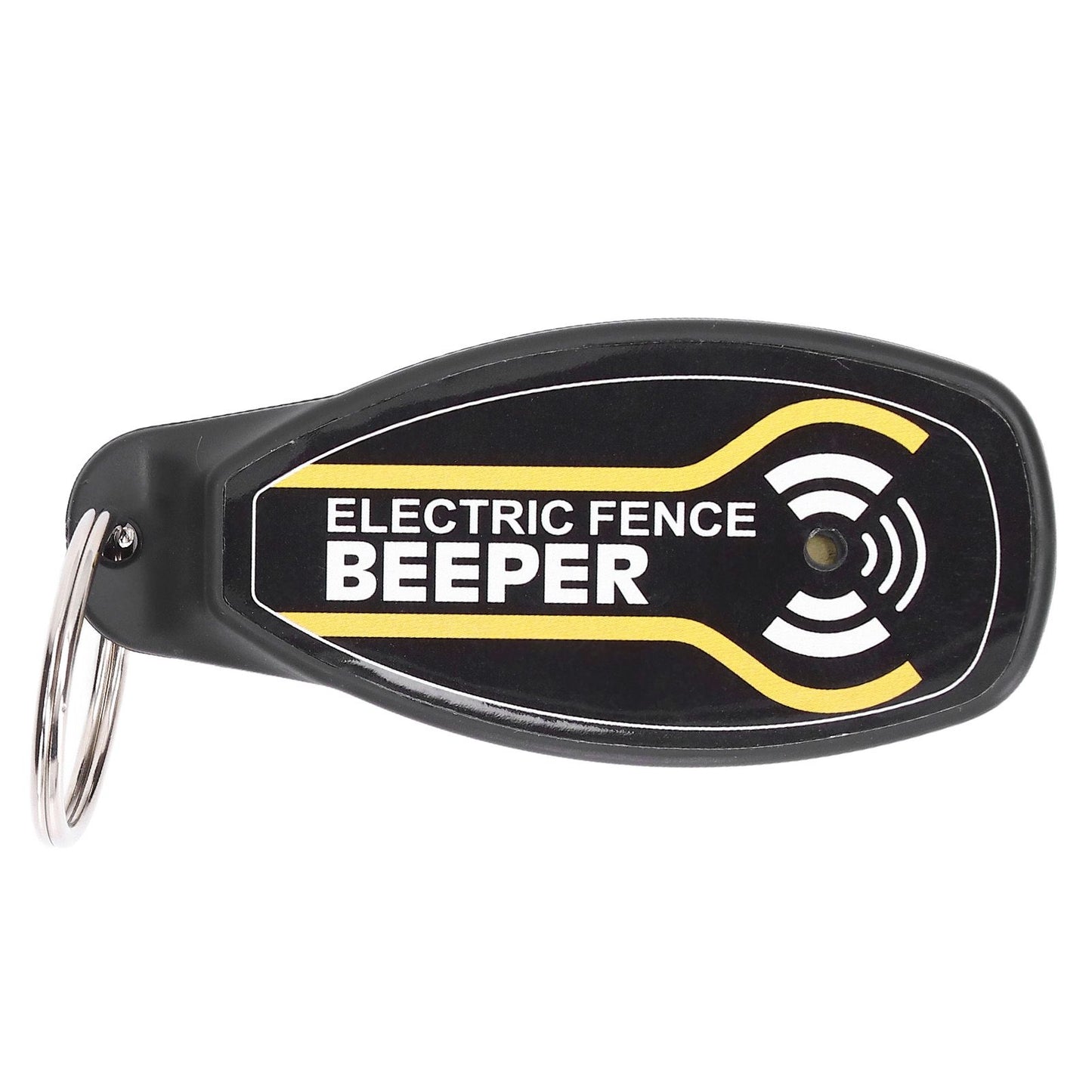 Electric Fence Beeper Portable Electric Fence Key Ring Beeper with On Off Button and Light V1294-YM0523-3111220064311