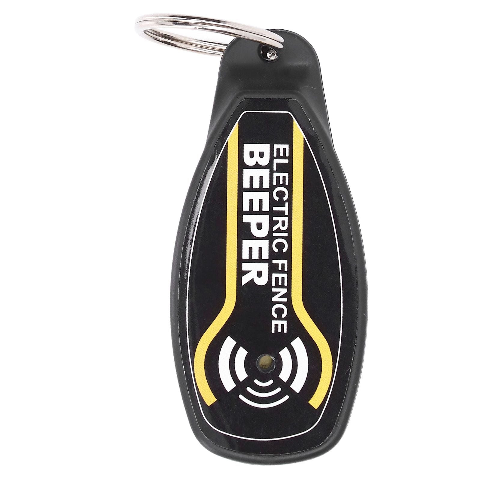 Electric Fence Beeper Portable Electric Fence Key Ring Beeper with On Off Button and Light V1294-YM0523-3111220064311