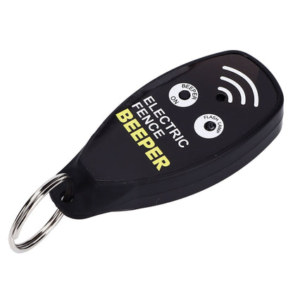 Electric Fence Beeper Portable Fence Voltage Tester Gardening Tool with Red Light for Farms V1294-YM0523-3111220064611