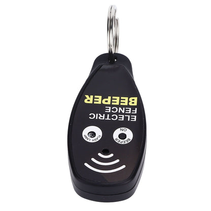 Electric Fence Beeper Portable Fence Voltage Tester Gardening Tool with Red Light for Farms V1294-YM0523-3111220064611