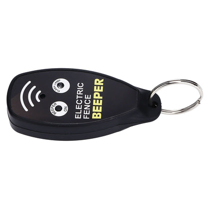Electric Fence Beeper Portable Fence Voltage Tester Gardening Tool with Red Light for Farms V1294-YM0523-3111220064611