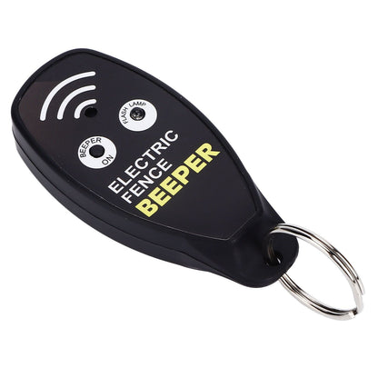 Electric Fence Beeper Portable Fence Voltage Tester Gardening Tool with Red Light for Farms V1294-YM0523-3111220064611