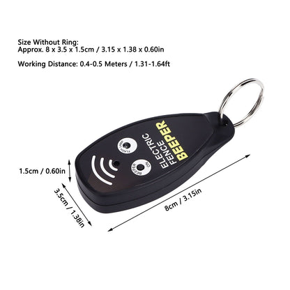 Electric Fence Beeper Portable Fence Voltage Tester Gardening Tool with Red Light for Farms V1294-YM0523-3111220064611