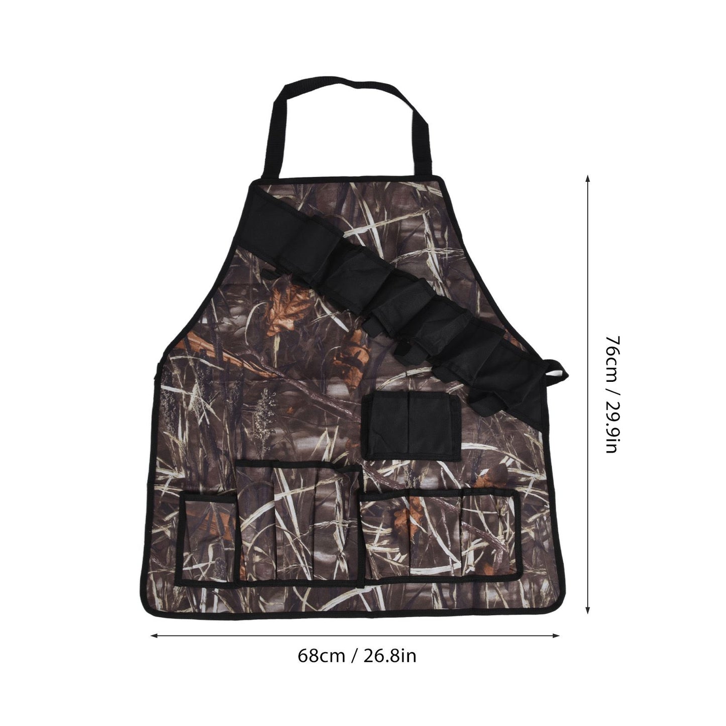 BBQ Apron Oxford Cloth Lightweight Kitchen Chef Grilling Apron for BBQ Grilling Cooking Reed Color V1294-YM0523-3111220066012