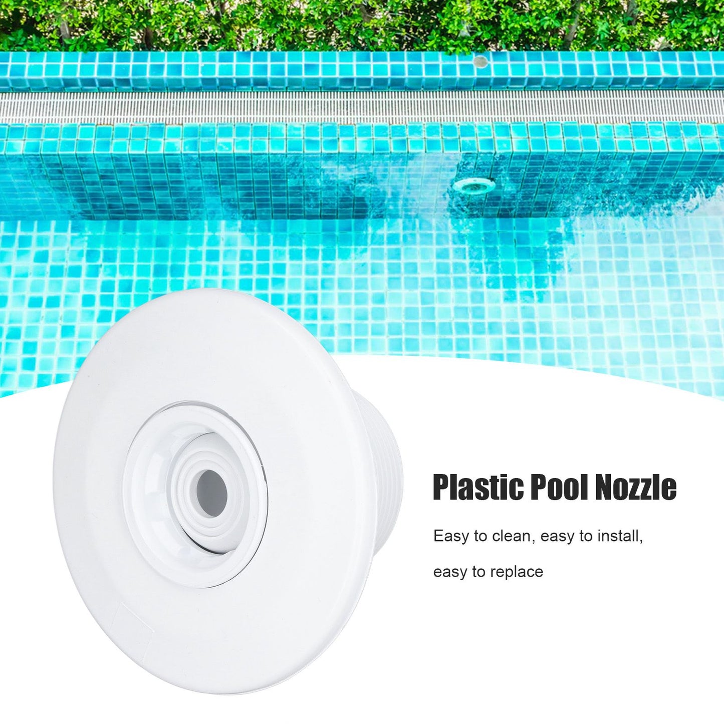 G2 External Thread Swimming Pool Nozzle 360 Degree Rotatable SPA Water Outlet Nozzle Jet V1294-YM0523-3111220068311