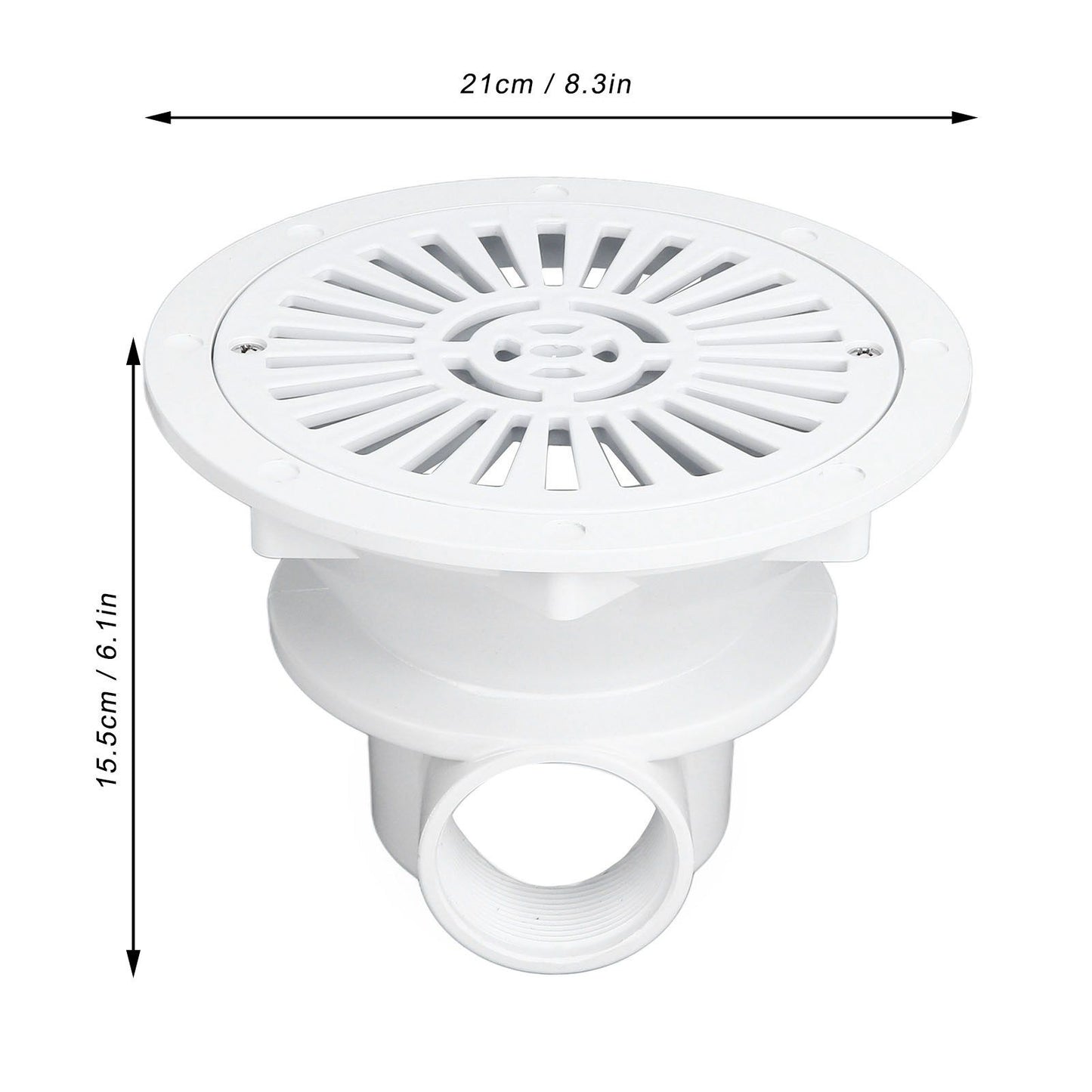 Pool Main Drain Floor Drain Swimming Pool in Ground Main Drain Floor Drain G2 Internal Thread SP-2850C V1294-YM0523-3111220068511