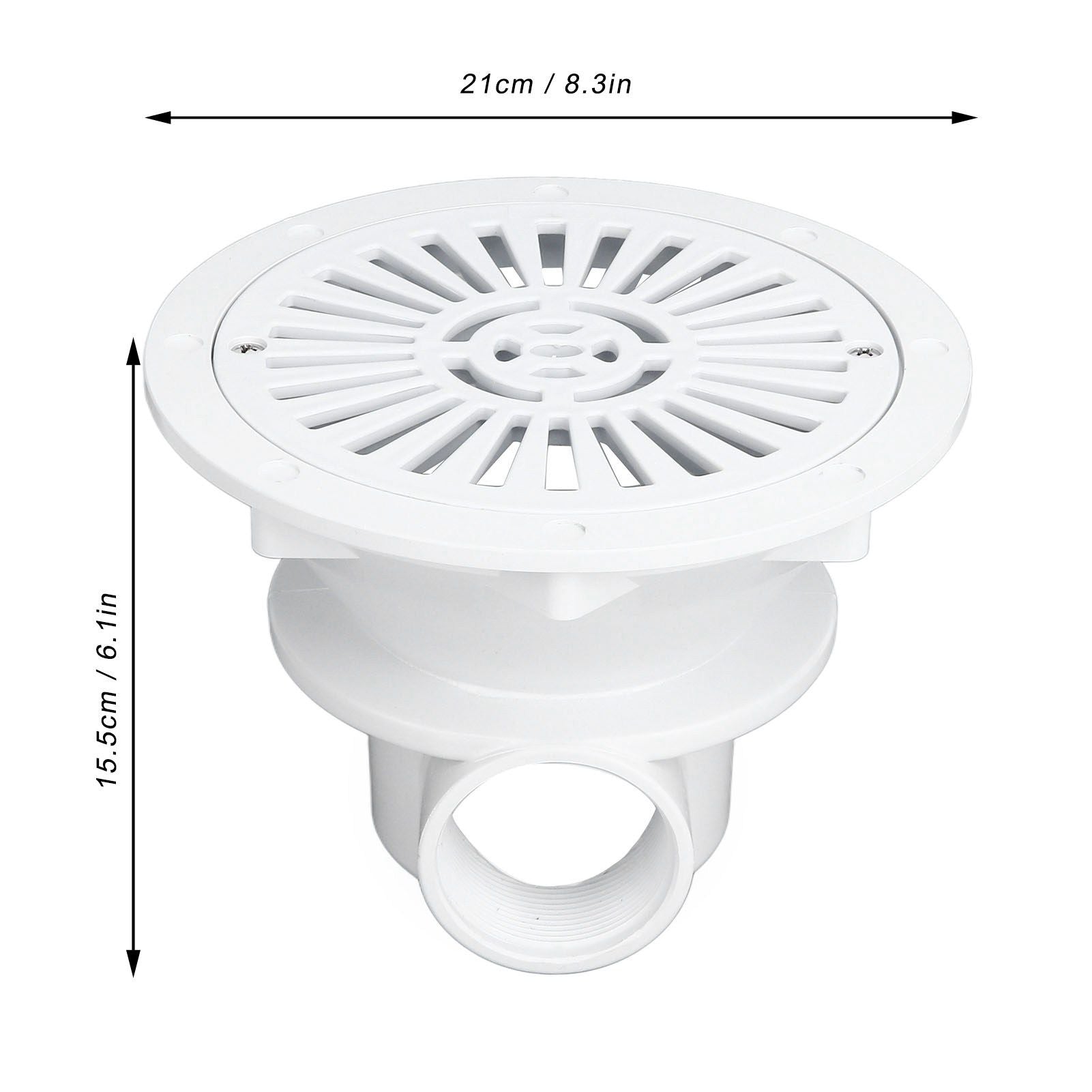 Pool Main Drain Floor Drain Swimming Pool in Ground Main Drain Floor Drain G2 Internal Thread SP-2850C V1294-YM0523-3111220068511