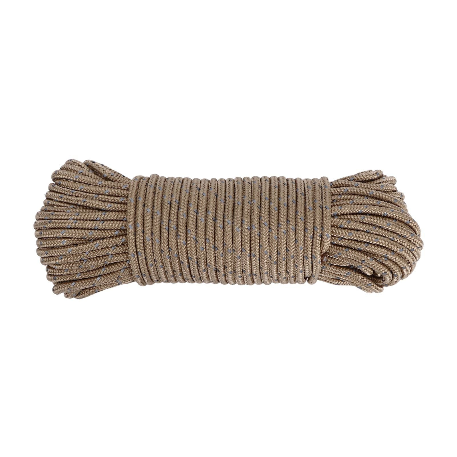 20m Camping Cord 3.5mm Diameter Reflective Tent Rope Camping High Strength Guyline for Ourdoor V1294-YM0523-3111220069411