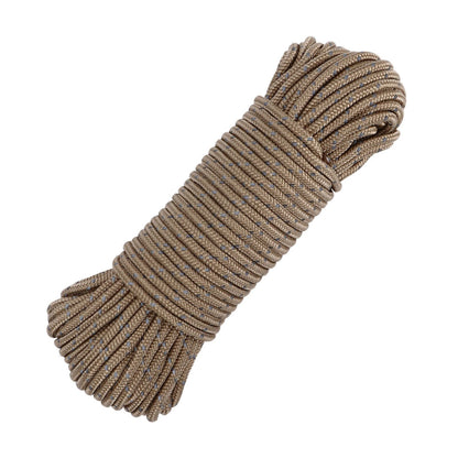20m Camping Cord 3.5mm Diameter Reflective Tent Rope Camping High Strength Guyline for Ourdoor V1294-YM0523-3111220069411