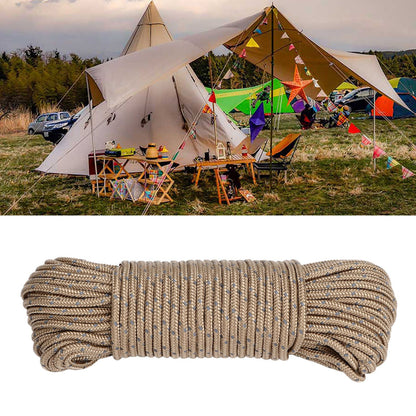 20m Camping Cord 3.5mm Diameter Reflective Tent Rope Camping High Strength Guyline for Ourdoor V1294-YM0523-3111220069411