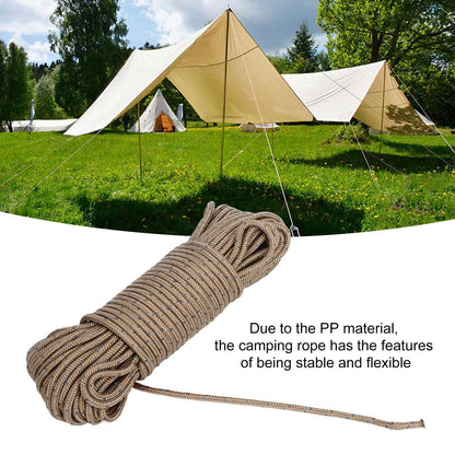 20m Camping Cord 3.5mm Diameter Reflective Tent Rope Camping High Strength Guyline for Ourdoor V1294-YM0523-3111220069411