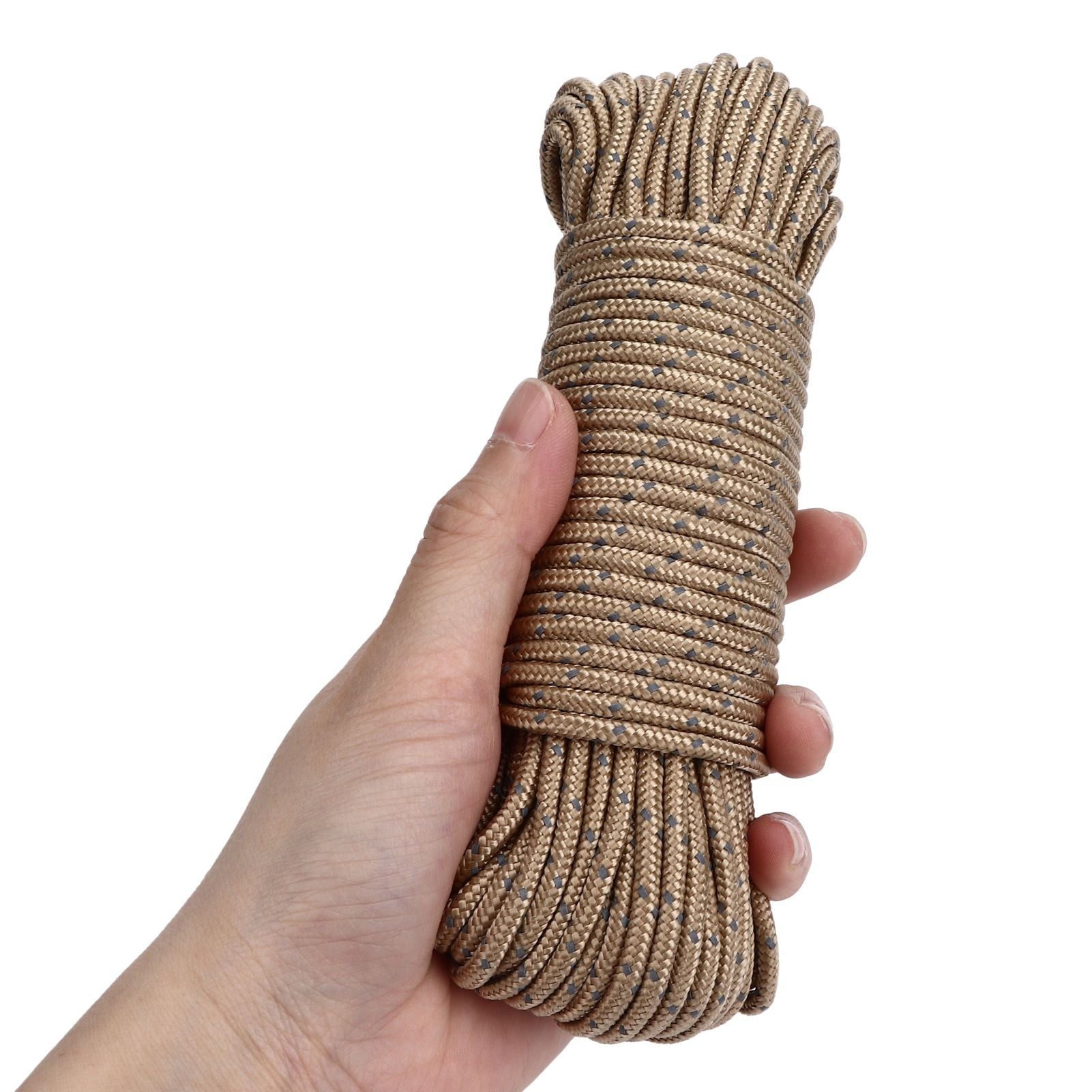 20m Camping Cord 3.5mm Diameter Reflective Tent Rope Camping High Strength Guyline for Ourdoor V1294-YM0523-3111220069411
