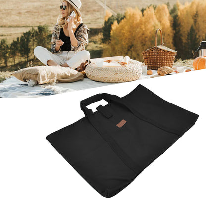 Folding Table Storage Bag Sponge Interlayer Waterproof Oxford Cloth Black Outdoor Multifunctional Carrying V1294-YM0523-3111220069511