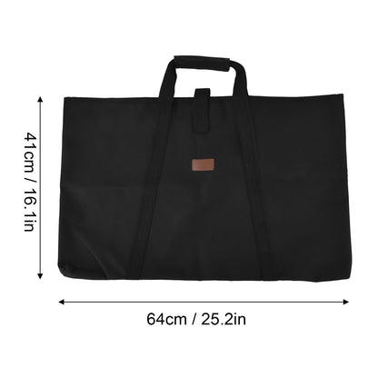 Folding Table Storage Bag Sponge Interlayer Waterproof Oxford Cloth Black Outdoor Multifunctional Carrying V1294-YM0523-3111220069511