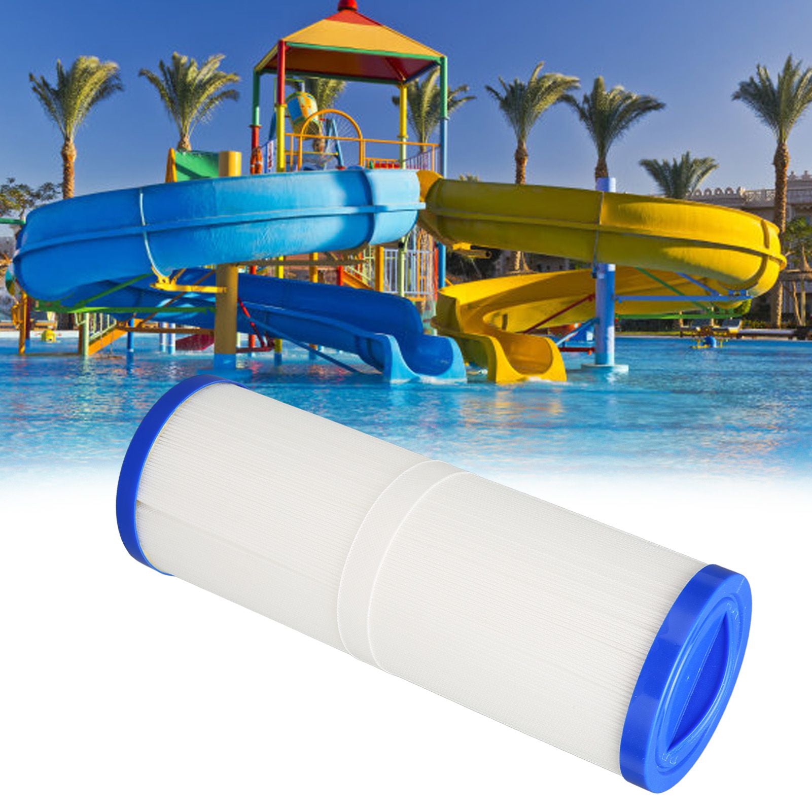 Pool Filter Polyester Mesh Children's SPA Filter Element Replacement for Pleatco PWW50L V1294-YM0523-3111220070111