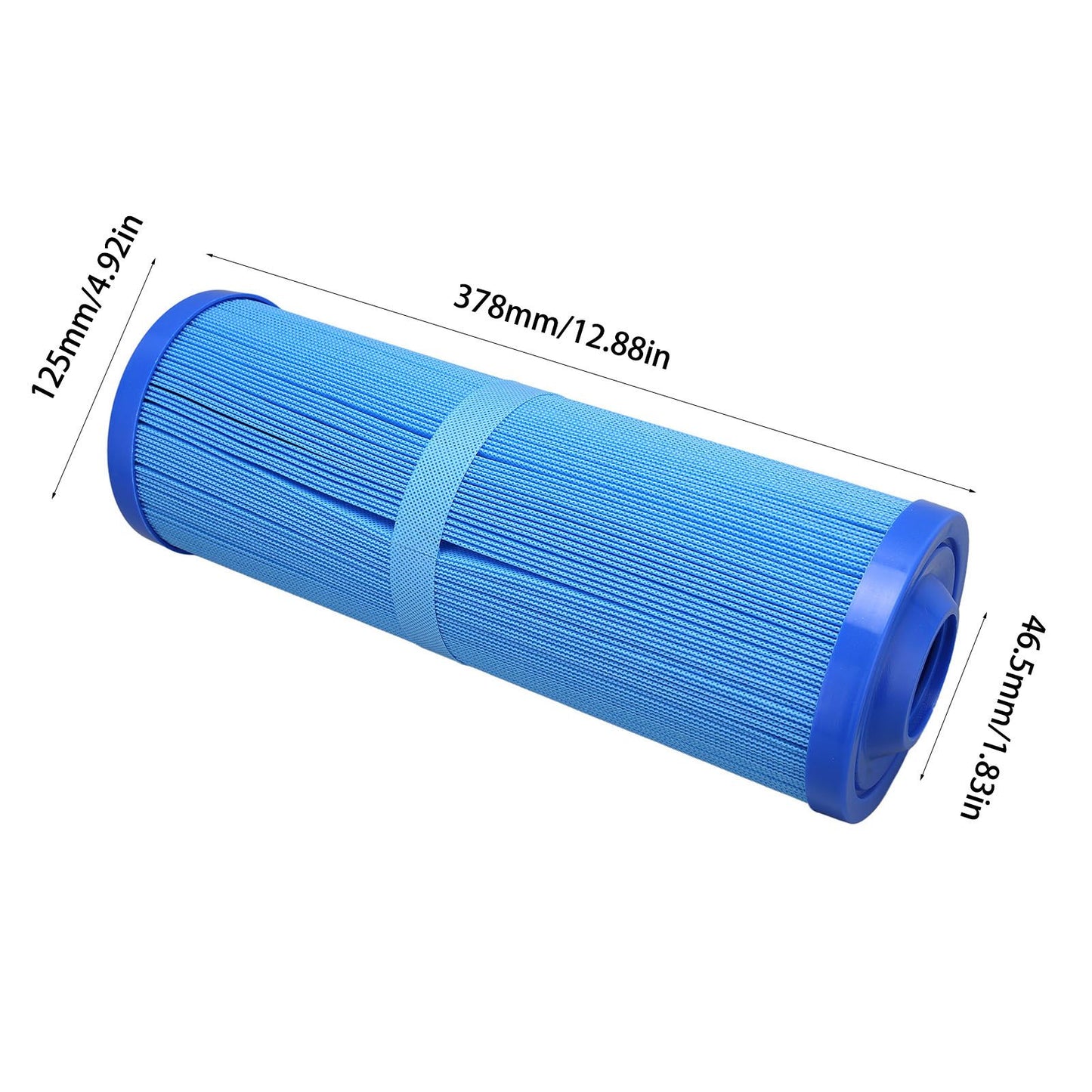 Swimming Pool Filter PP Children's SPA Filter Element Replacement for PWW50L Blue V1294-YM0523-3111220070211